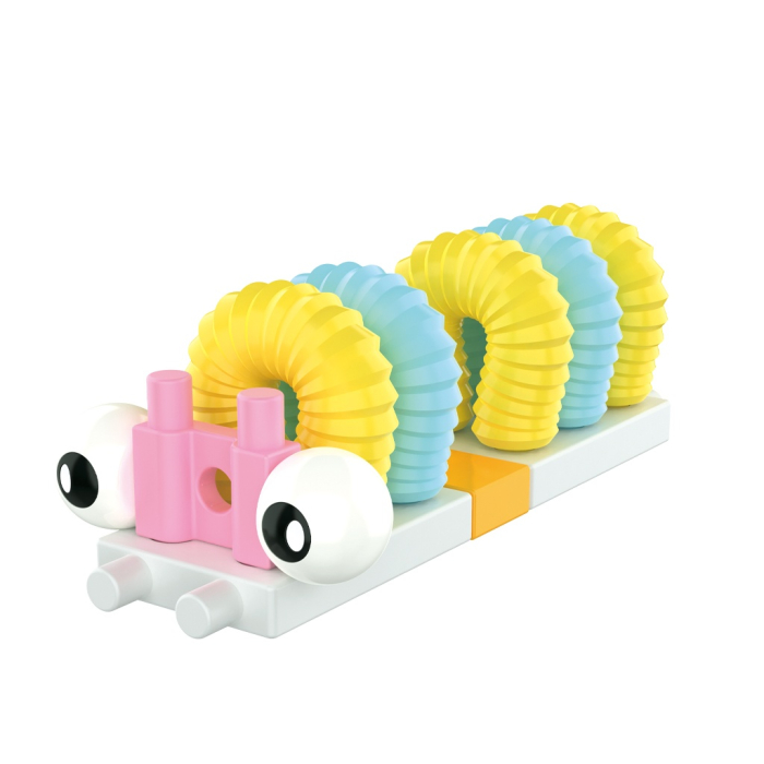 Kit STEM de construit cu tuburi flexibile, Genius Toy [5]