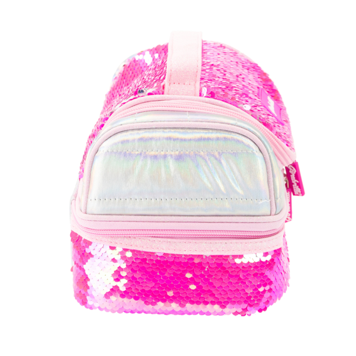 Lunch box Girabrilla – cutie termică matlasată cu paiete reversibile și interior impermeabil [5]