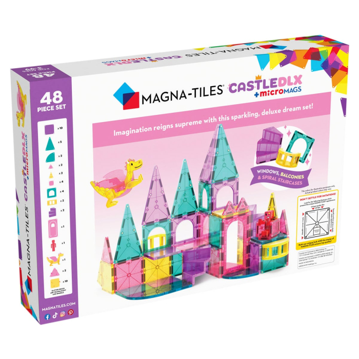 MAGNA-TILES Castle Deluxe, 48 piese [6]