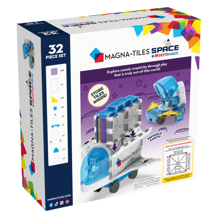 MAGNA-TILES Space, set magnetic [6]