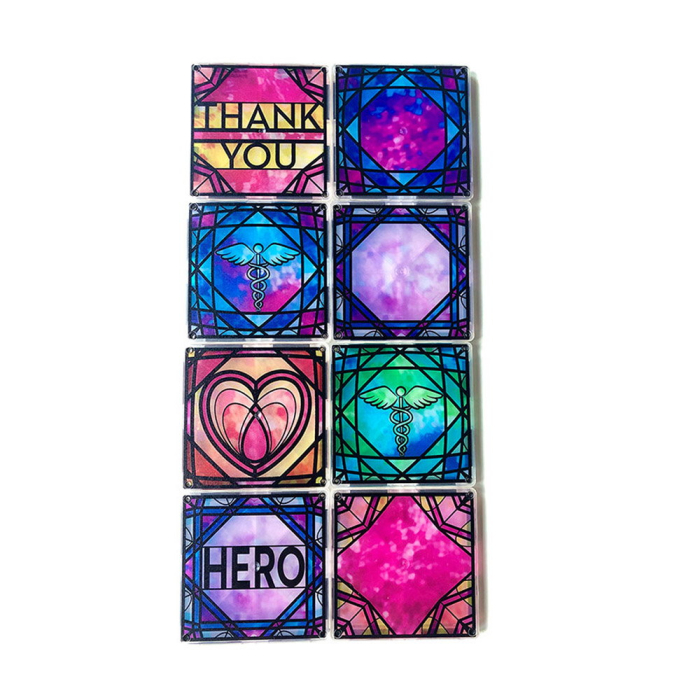 Magna-Tiles Structures, Luminary Heroes, vitralii mici [5]