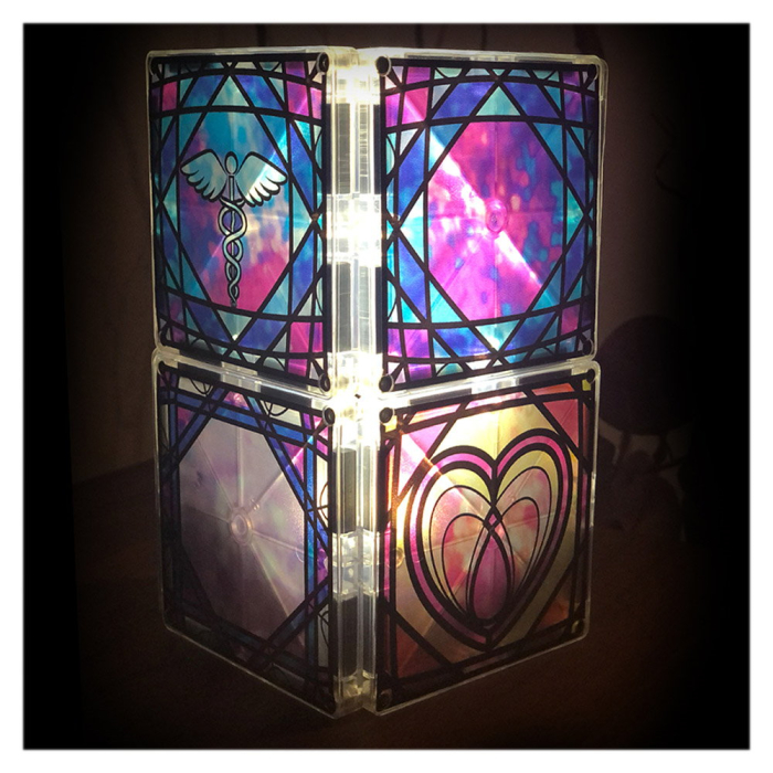 Magna-Tiles Structures, Luminary Heroes, vitralii mici [4]