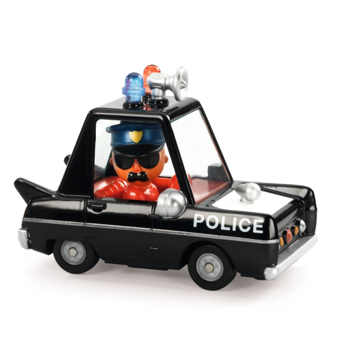 Masina de politie, Colectia Crazy Motors, Djeco [3]