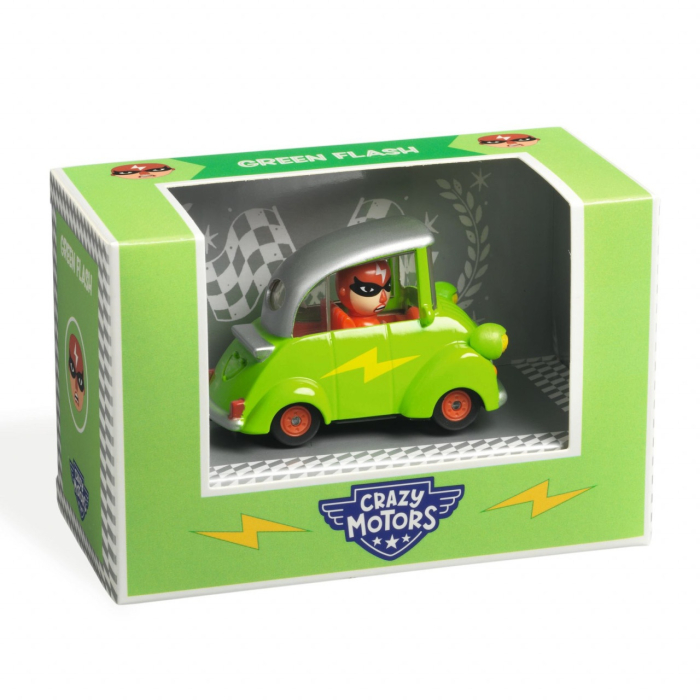 Masina Green Flash, Colectia Crazy Motors, Djeco [4]