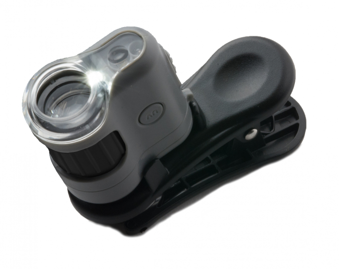 Microscop de buzunar cu adaptor pentru smartphone, marire 20x, MicroMini [9]