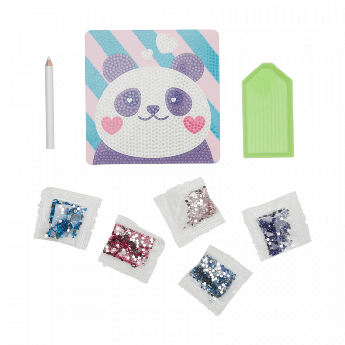 Mini Atelier creativ DIY cu diamante - Pretty Panda [2]