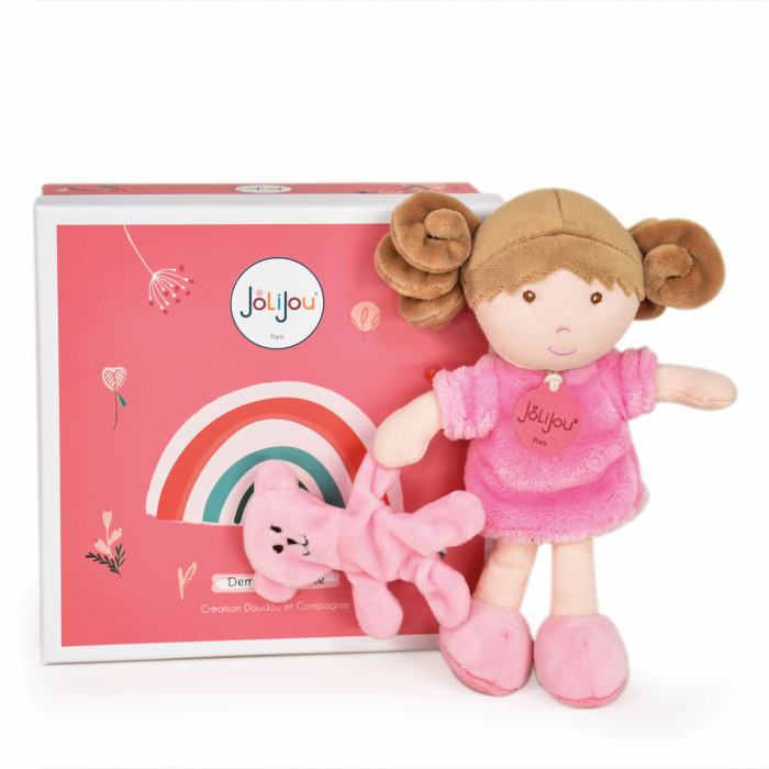 Papusa din plus - Rose, 21 cm, roz [1]