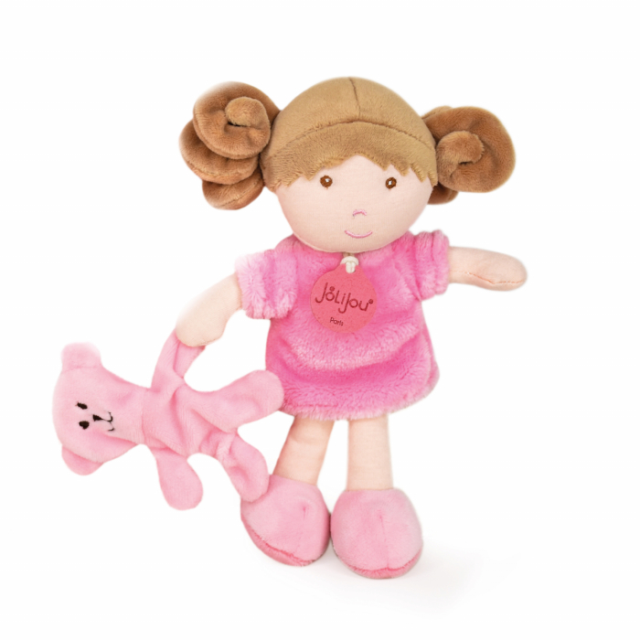 Papusa din plus - Rose, 21 cm, roz [2]