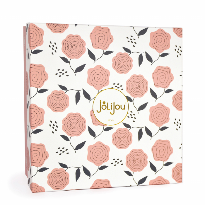 Papusa Eva, 30 cm, material textil, roz [3]