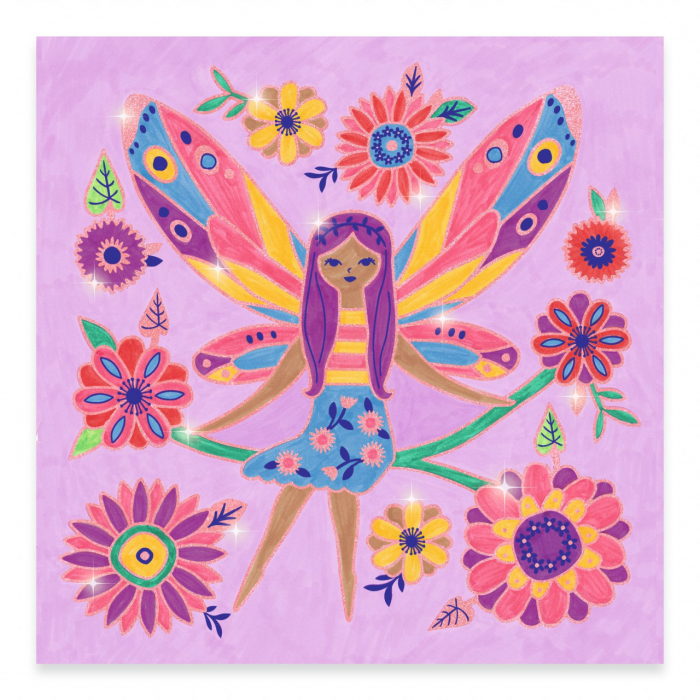 Planse de colorat Fapturi inaripate, Djeco [4]