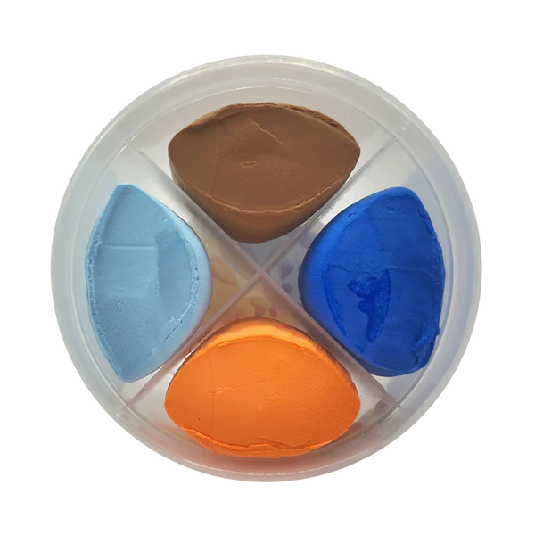 Plastilina cu uscare la aer - Pet, Creatibles, set DIY 4 culori [4]