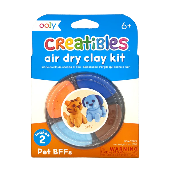 Plastilina cu uscare la aer - Pet, Creatibles, set DIY 4 culori [1]