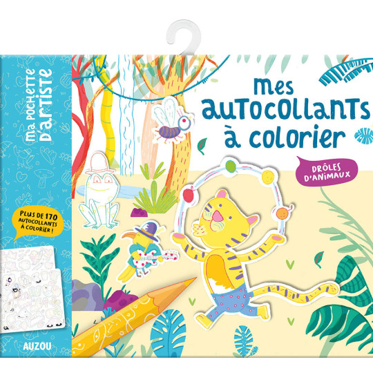 Primele mele abtibilduri de colorat - Animale amuzante [1]