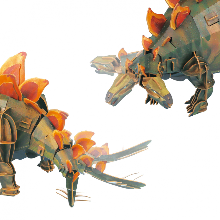 Puzzle 3D reglabil - STEGOSAURUS (deluxe) [4]