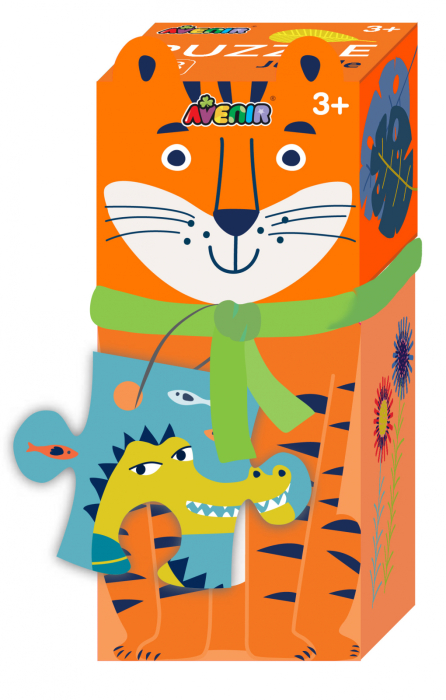 Puzzle cu 28 de piese  - Jungla [1]