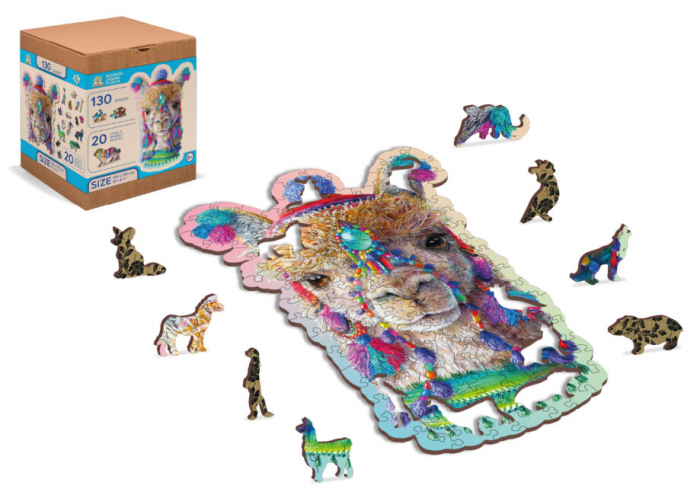Puzzle din lemn, Camila, 130 piese [2]
