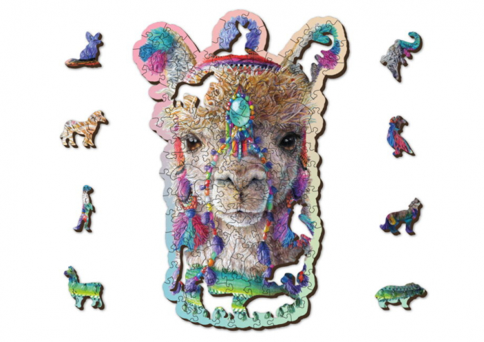 Puzzle din lemn, Camila, 130 piese [5]