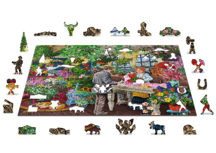 Puzzle din lemn, Floraria, 505 piese [4]
