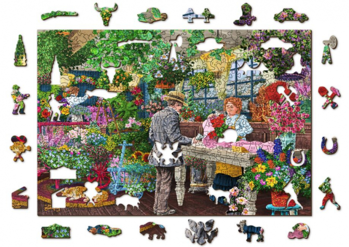 Puzzle din lemn, Floraria, 505 piese [5]