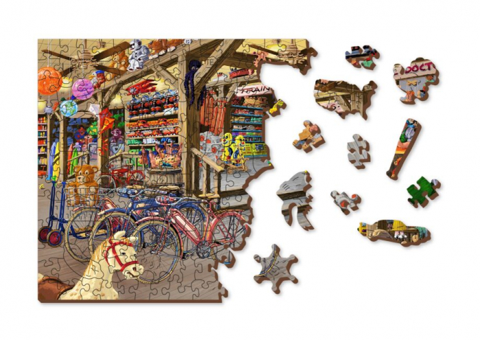 Puzzle din lemn, Magazinul de jucarii, 200 piese [3]