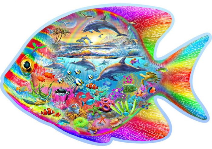 Puzzle din lemn, Pestisorul fermecat, 250 piese [5]