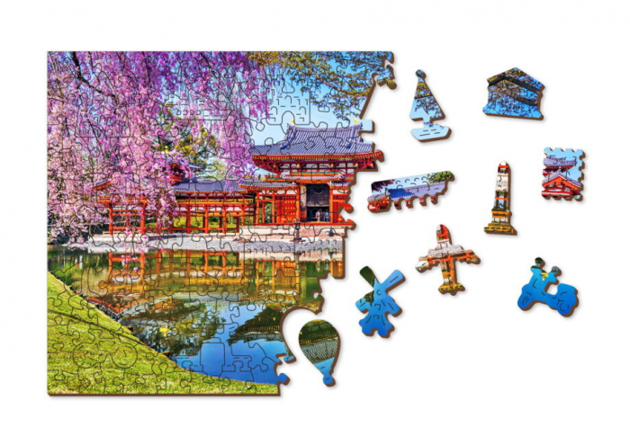 Puzzle din lemn, Templul Byodo din Kyoto, Japan, 505 piese [3]