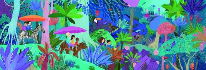 Puzzle Djeco Plimbarea copiilor, 200 piese [1]
