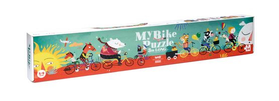 Puzzle drumul lung cu bicicleta [1]