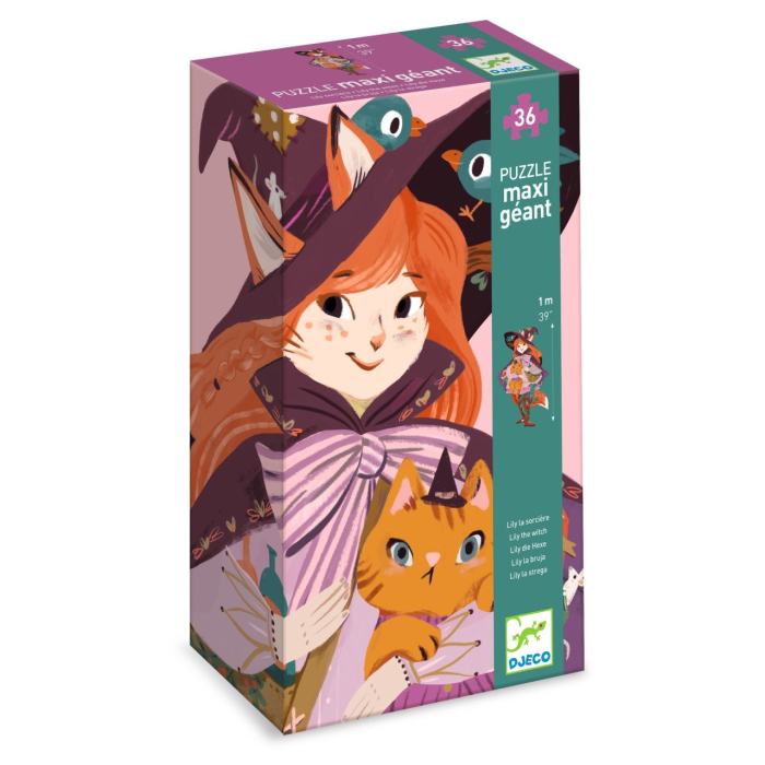 Puzzle gigant Vrajitoarea Lily, Djeco [1]