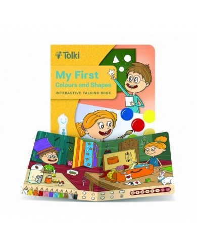 Raspundel Istetel Tolki -My first colours and shapes, Carte in limba Engleza [4]