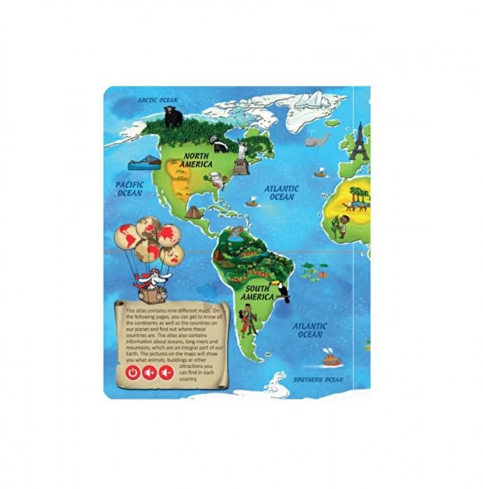 Raspundel Istetel Tolki -World Atlas,Carte in limba Engleza [3]