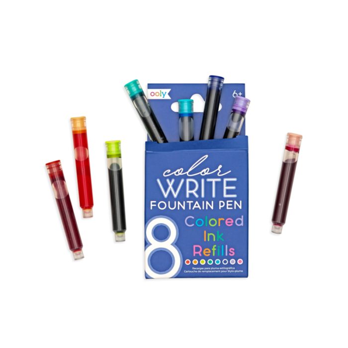 Rezerve Color Write pentru stilouri - set 8 culori [1]