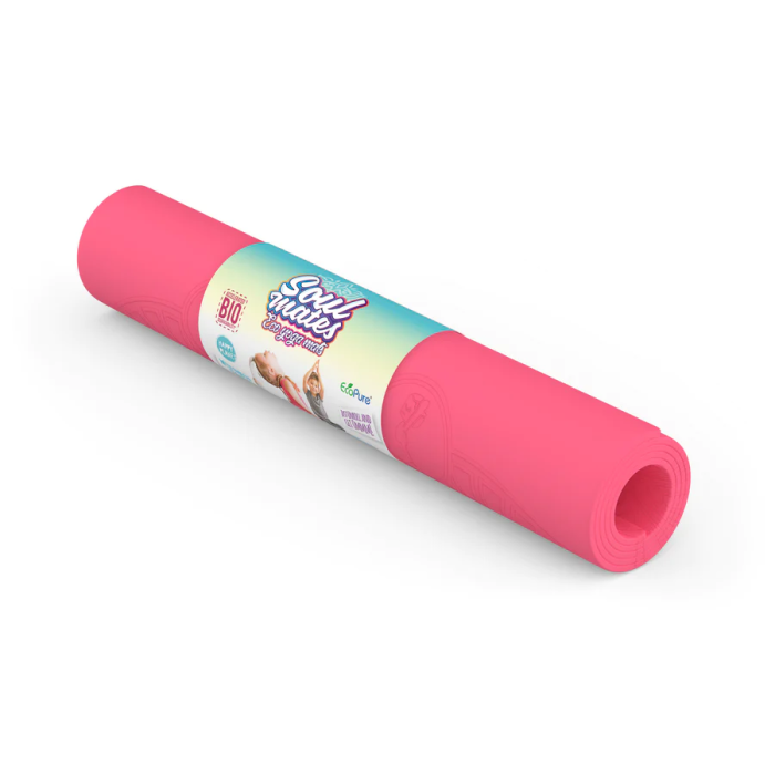 Saltea Yoga pentru copii, ecologica - Sun and Moon, roz [7]