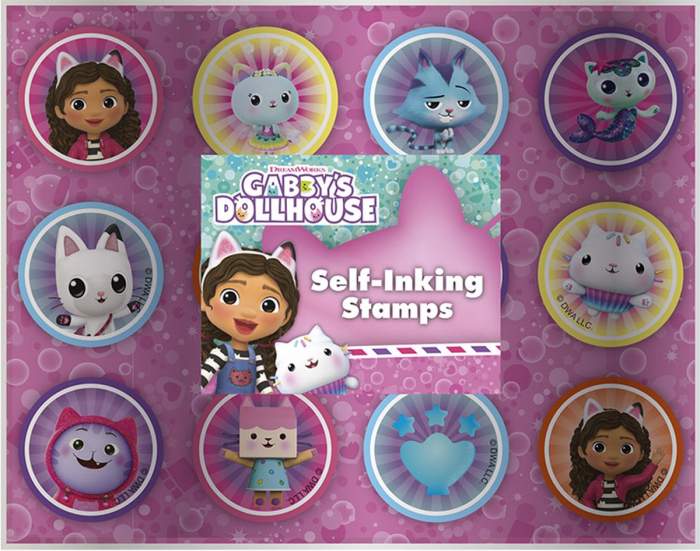 Set 12 stampile Gabby Dollhouse, cu tus propriu [2]