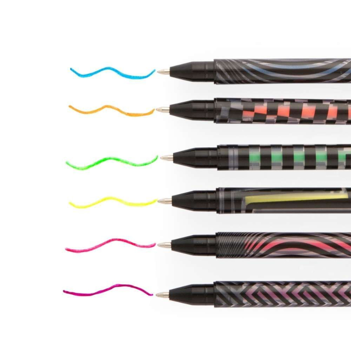 Set 6 pixuri cu gel, neon [2]