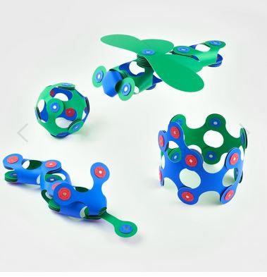 Set Clixo de construit cu magnet - Itsy pack Blue-Green 18 [5]