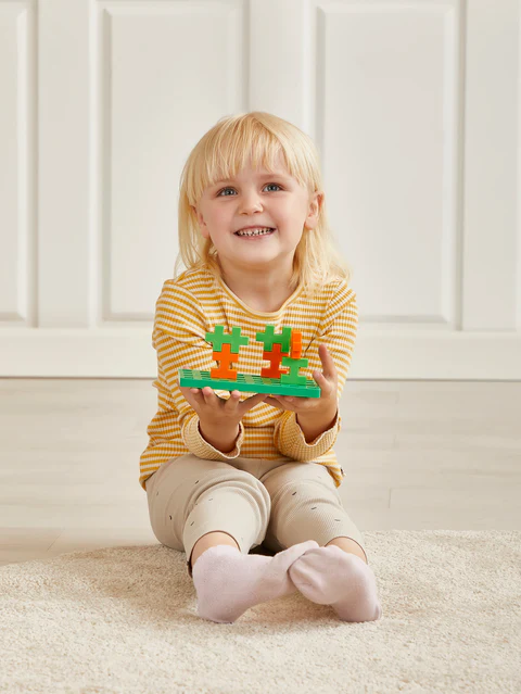 Set constructie Plus-Plus, 40 piese mari, Ferma [3]