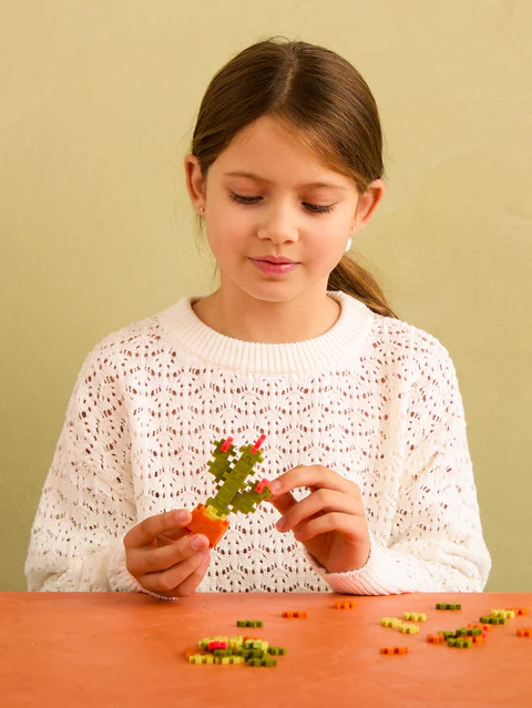 Set constructie Plus-Plus, PLANTE - Cactus [4]