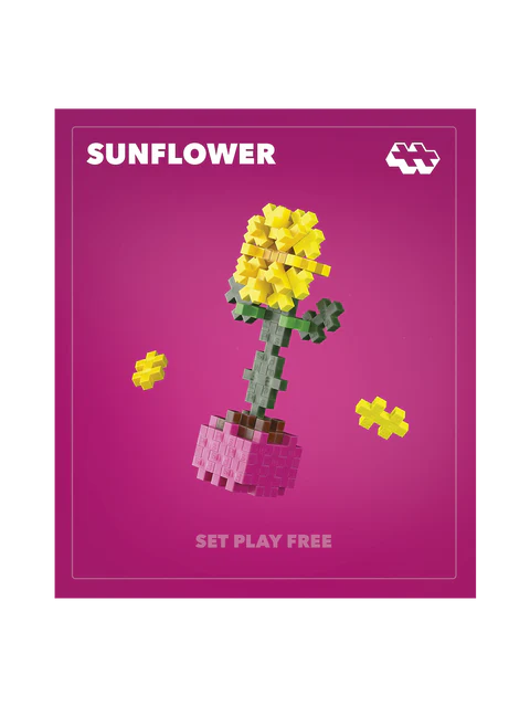 Set constructie Plus-Plus, PLANTE - Floarea soarelui [1]