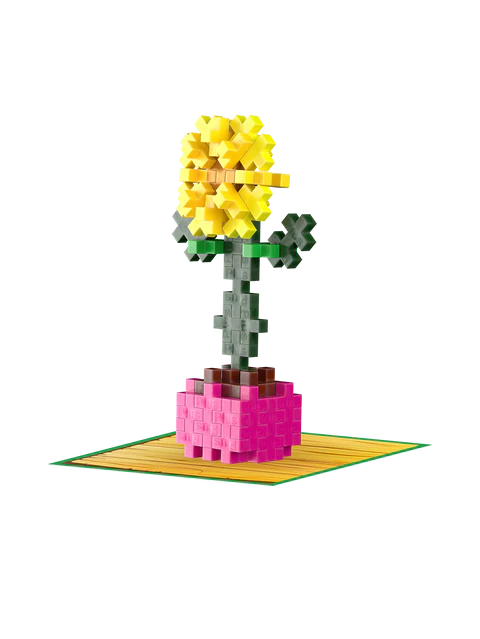 Set constructie Plus-Plus, PLANTE - Floarea soarelui [2]