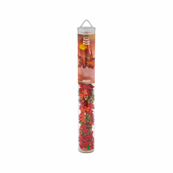 Set constructie Plus-Plus, tub 100 piese, Dragon [1]