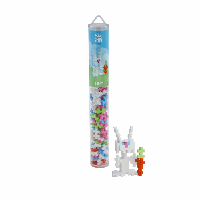 Set constructie Plus-Plus, tub 100 piese, Iepure [2]