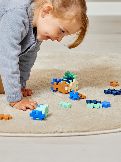 Set constructie Plus-Plus, tub 15 piese mari, culorile brizei [3]