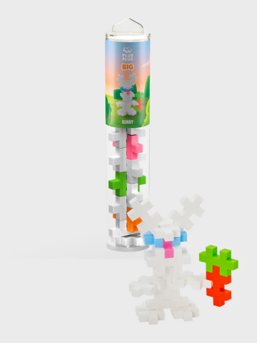 Set constructie Plus-Plus, tub 15 piese mari, Iepure [4]