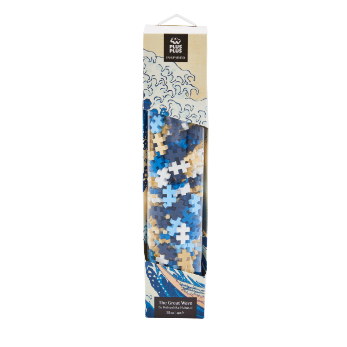 Set constructie Plus-Plus, tub creare tablou, Inspirat de Hokusai [2]