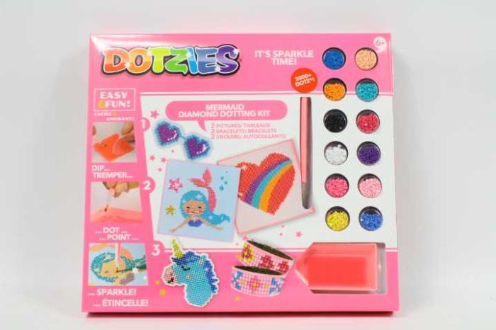 Set creativ 6 in 1, Sirena, pictura cu diamante [6]