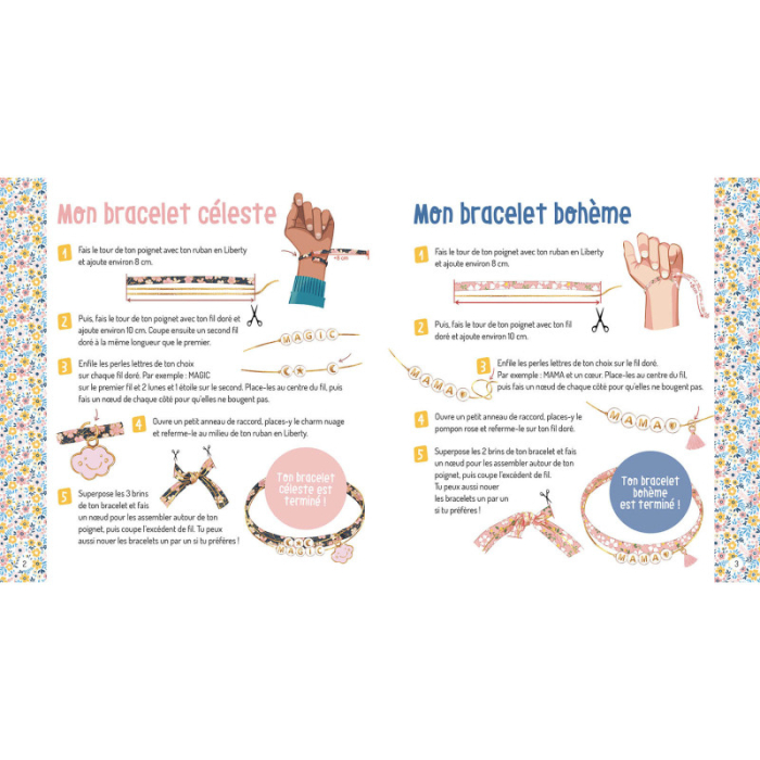 Set creativ, Bratari cu mesaje Liberty [2]