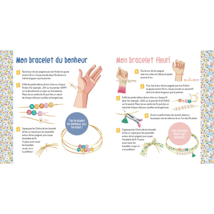 Set creativ, Bratari cu mesaje Liberty [3]