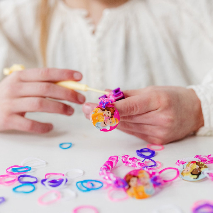 Set creativ bratari din elastice colorate, Disney Princess [6]