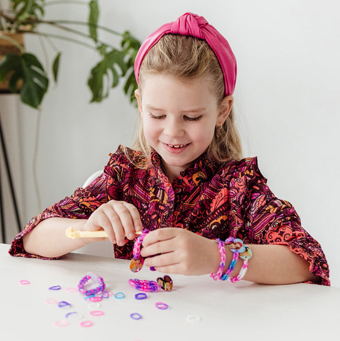 Set creativ bratari din elastice colorate, Disney Princess [3]